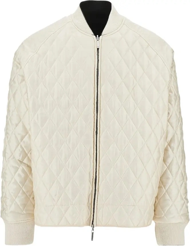 Geaca de iarna Emporio Armani neagra din nylon - Img 4