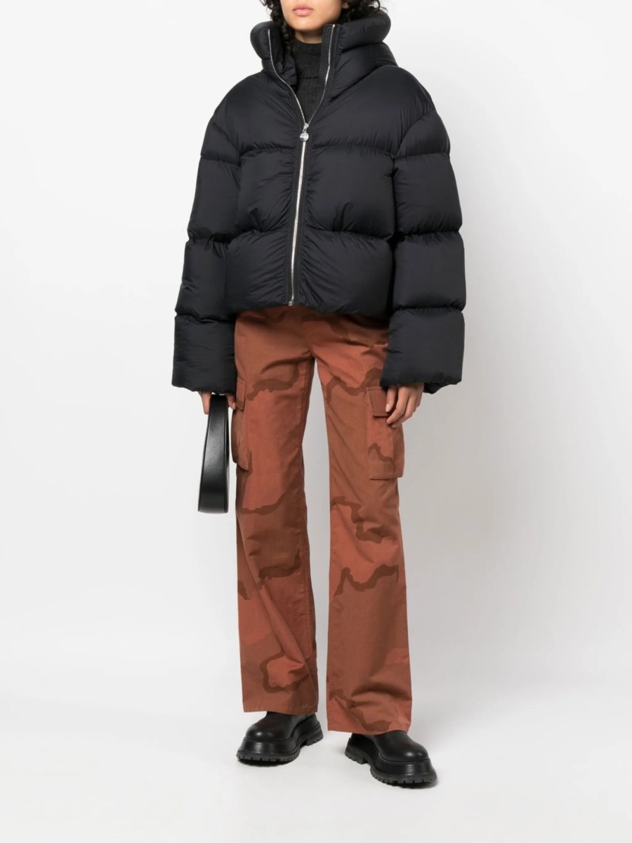 Geaca de iarna IENKI IENKI neagra din nylon - Img 2