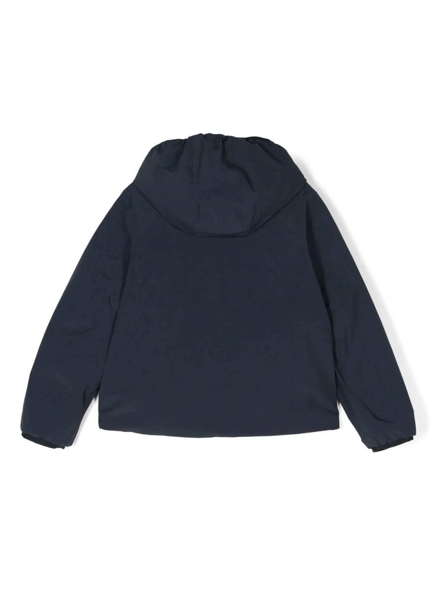 Geaca de iarna K-WAY KIDS albastra din spandex/elastan si nylon - Img 2