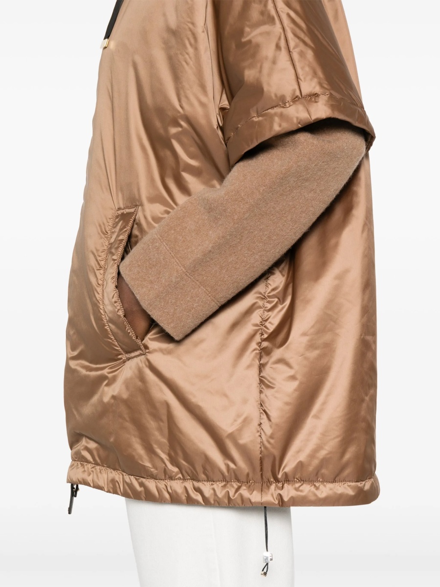 Geaca de iarna Max Mara maro din polyester - Img 5