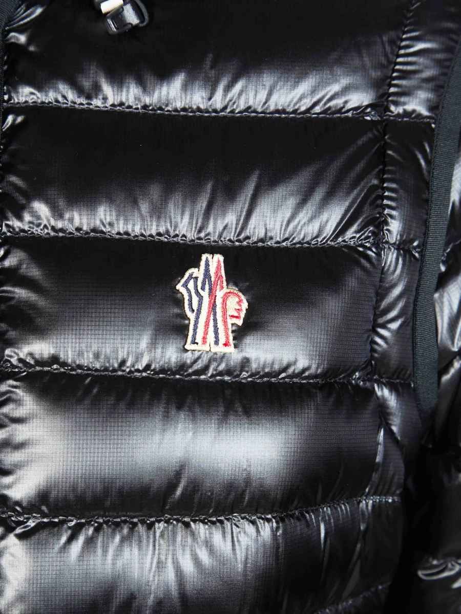 Geaca de iarna Moncler Grenoble neagra din poliamida - Img 3