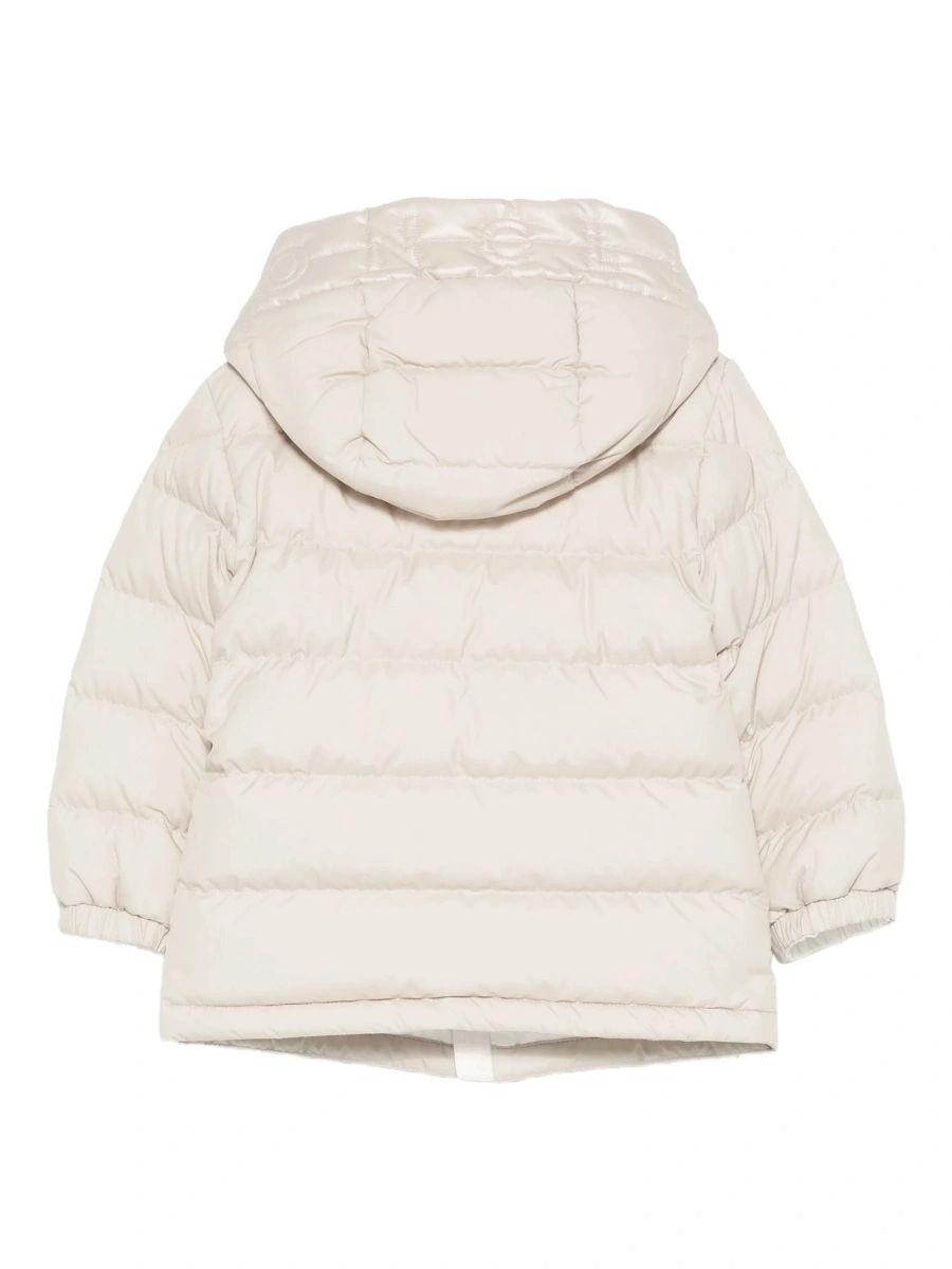 Geaca de iarna Moncler neutra din polyester - Img 2