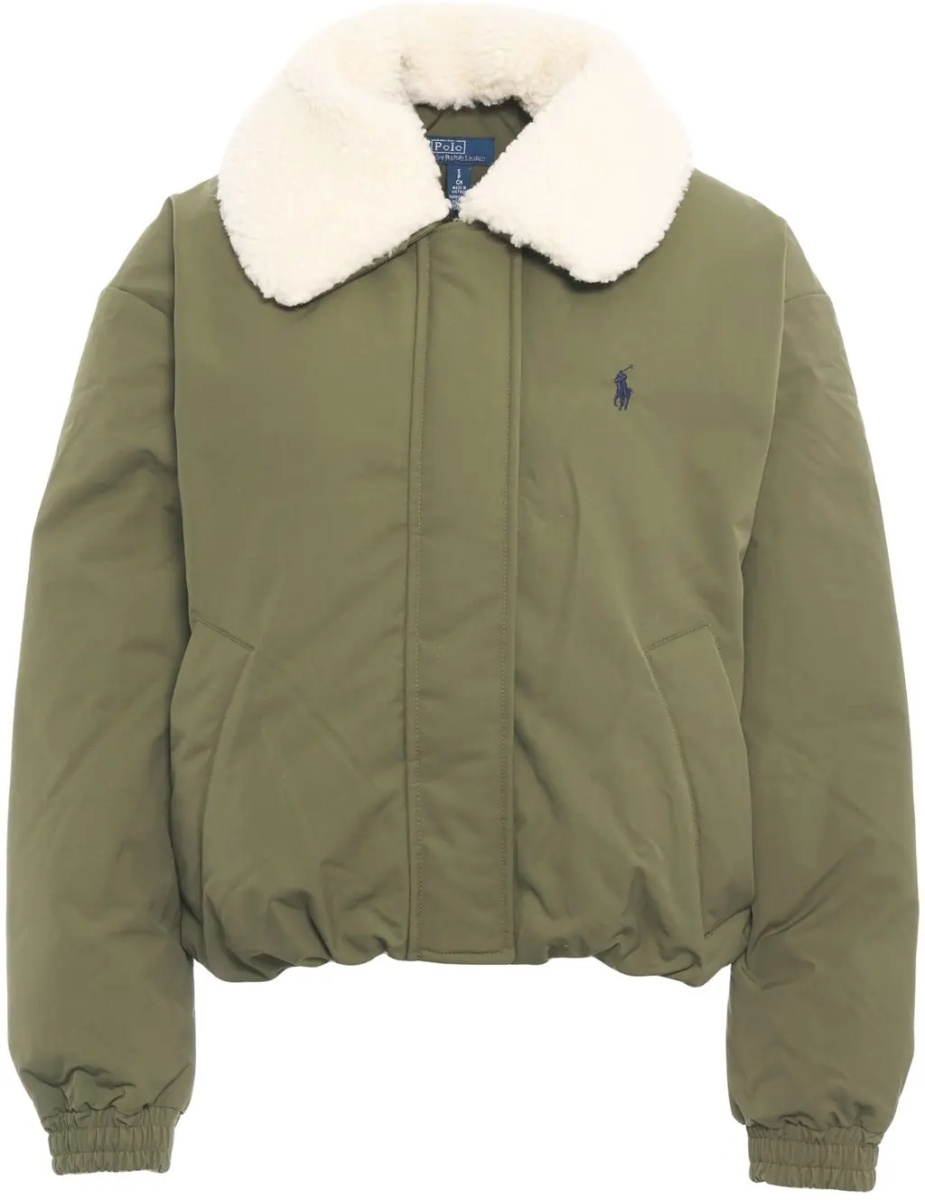 Geaca de Iarna Puffer jacket with faux fur collar - Img 2