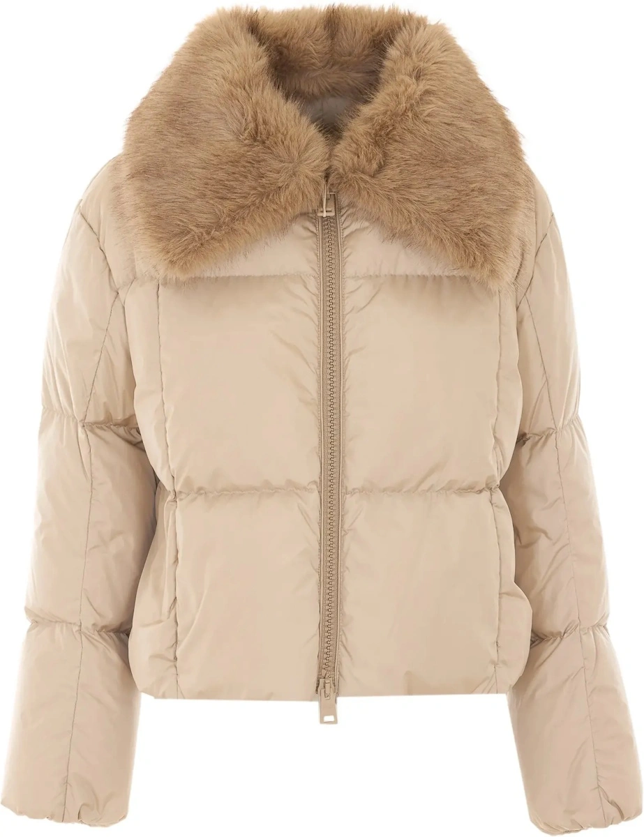 Geaca de Iarna Puffer jacket with fur collar - Img 8