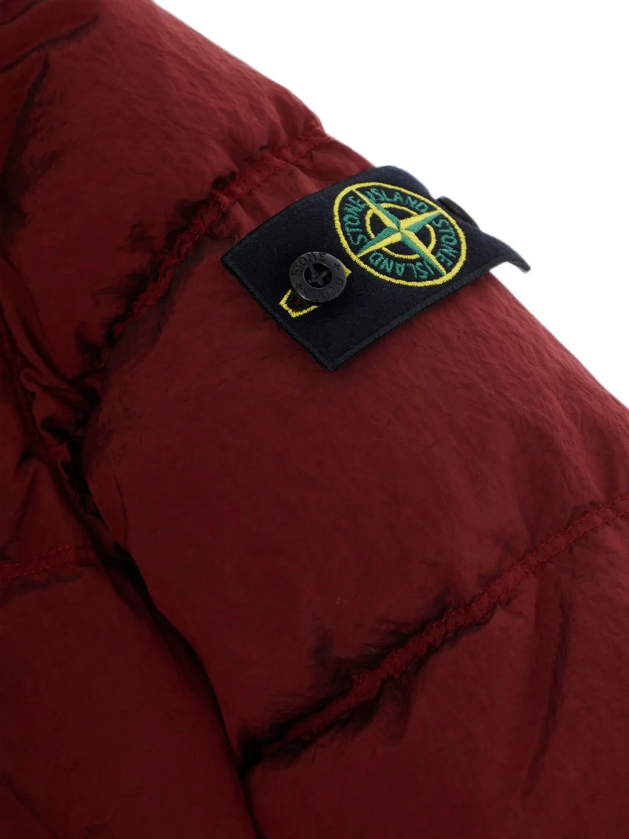 Geaca de iarna Stone Island rosie - Img 5