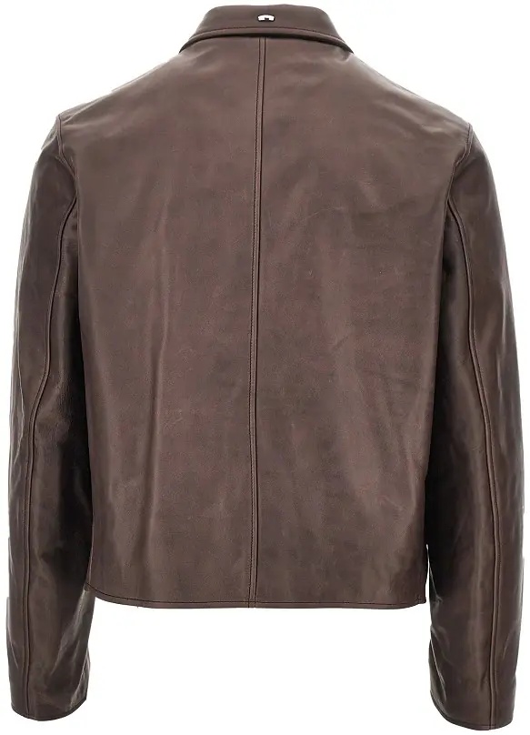 Geaca de Piele Waxed leather jacket - Img 3