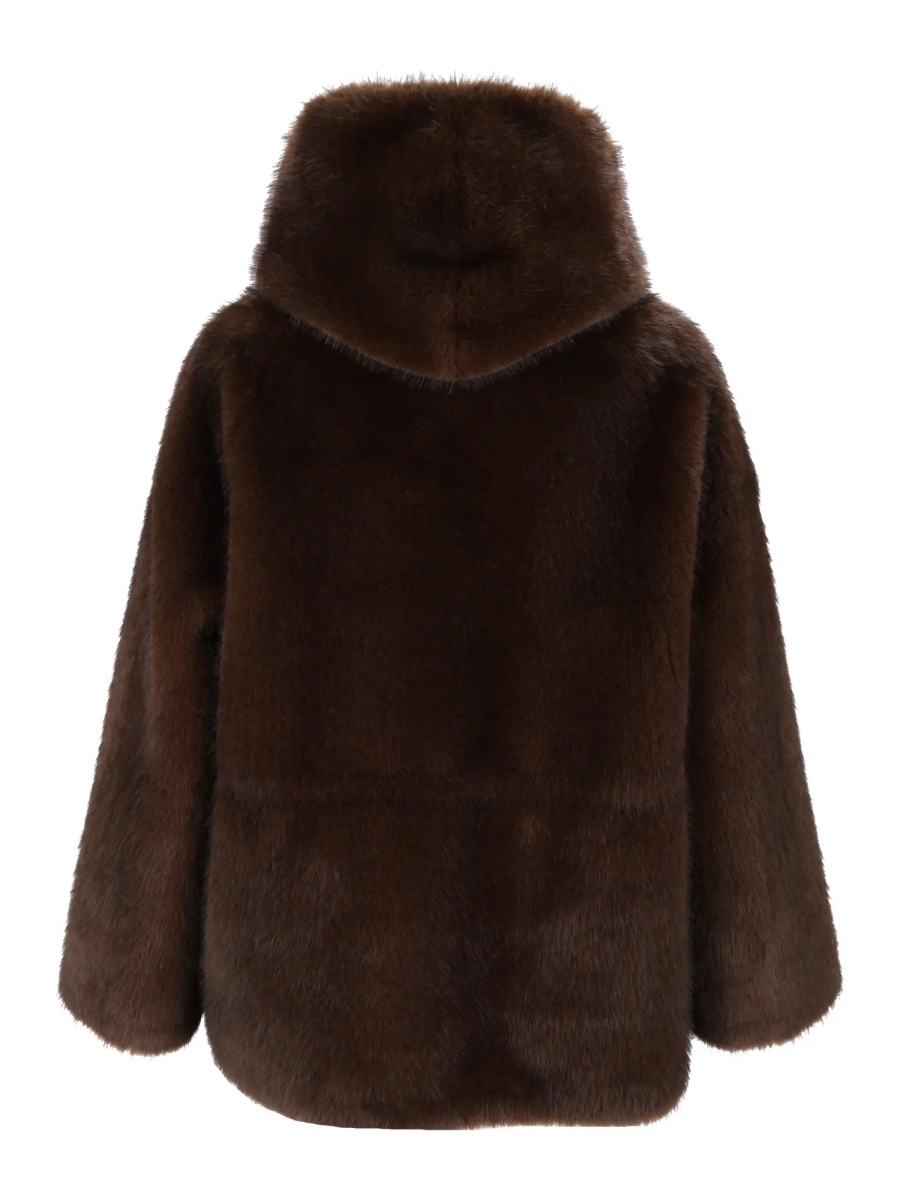 Geaca de Piele WOMAN FAKE FUR JACKET - Img 3