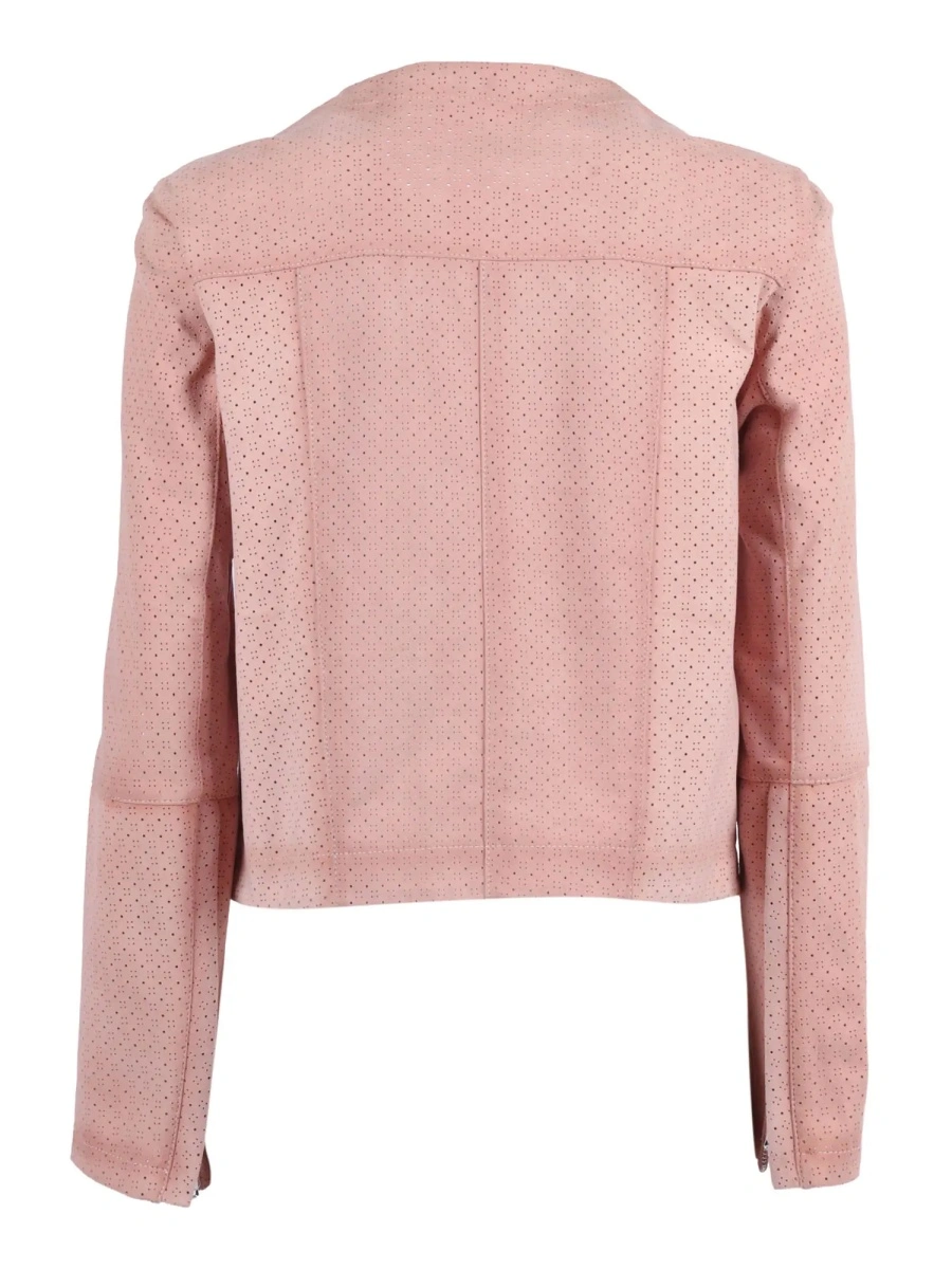 Geaca de Piele WOMAN GOAT SUEDE LEATHER JACKET - Img 2