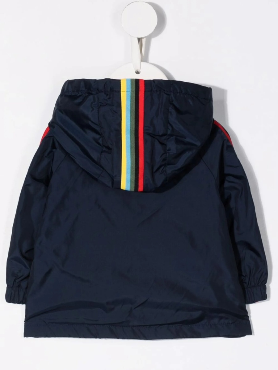 Geaca de ploaie Paul Smith albastra din poliamida - Img 2