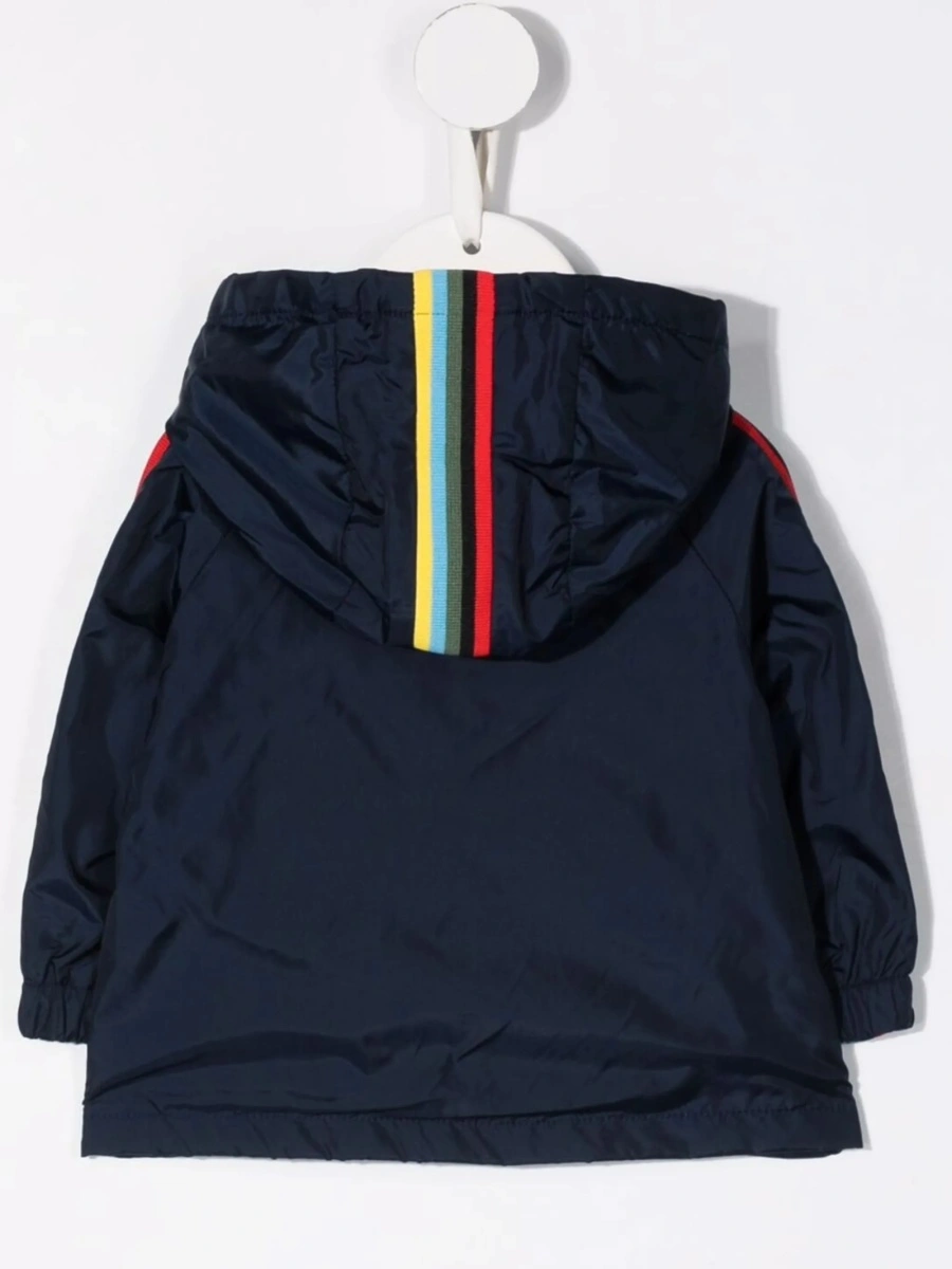 Geaca de ploaie Paul Smith albastra din poliamida - Img 2