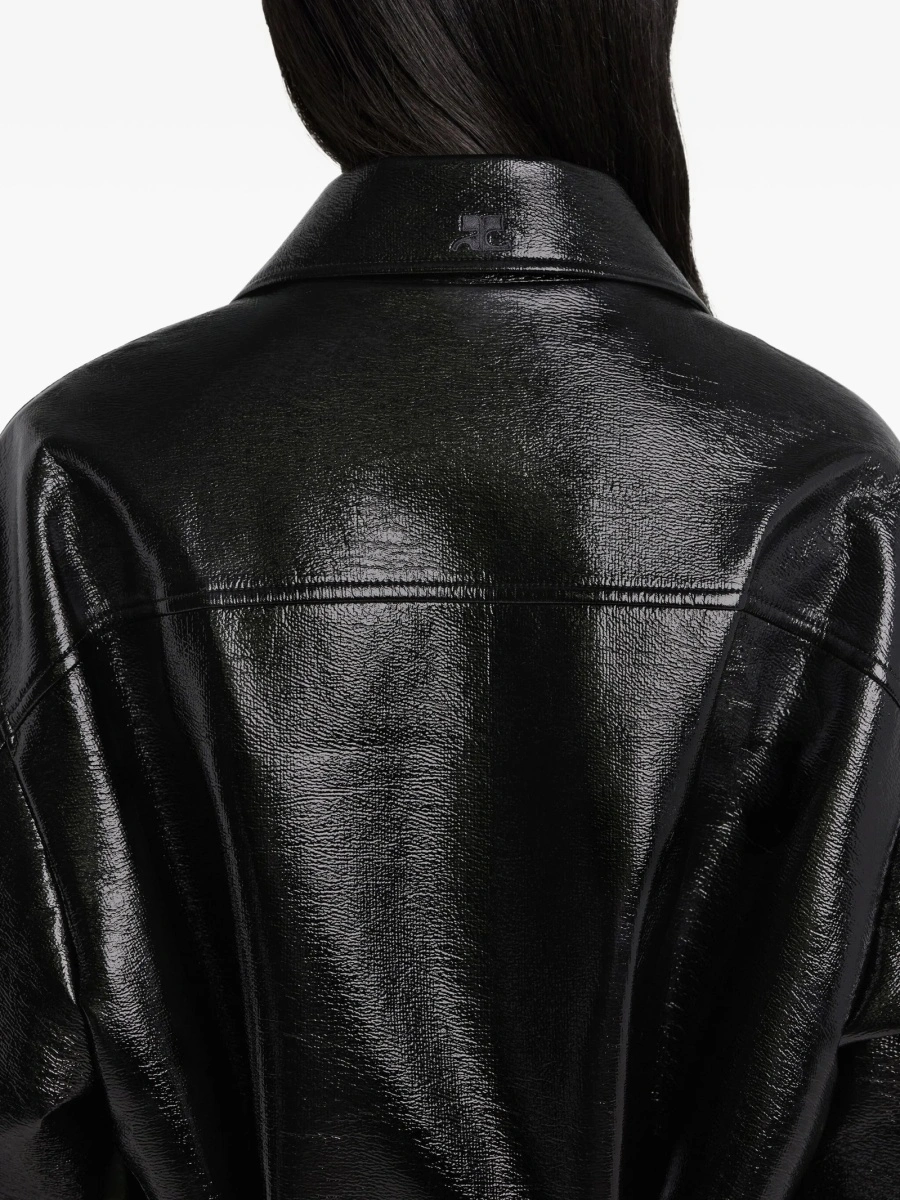 Geaca Oversize COURRÈGES neagra - Img 5