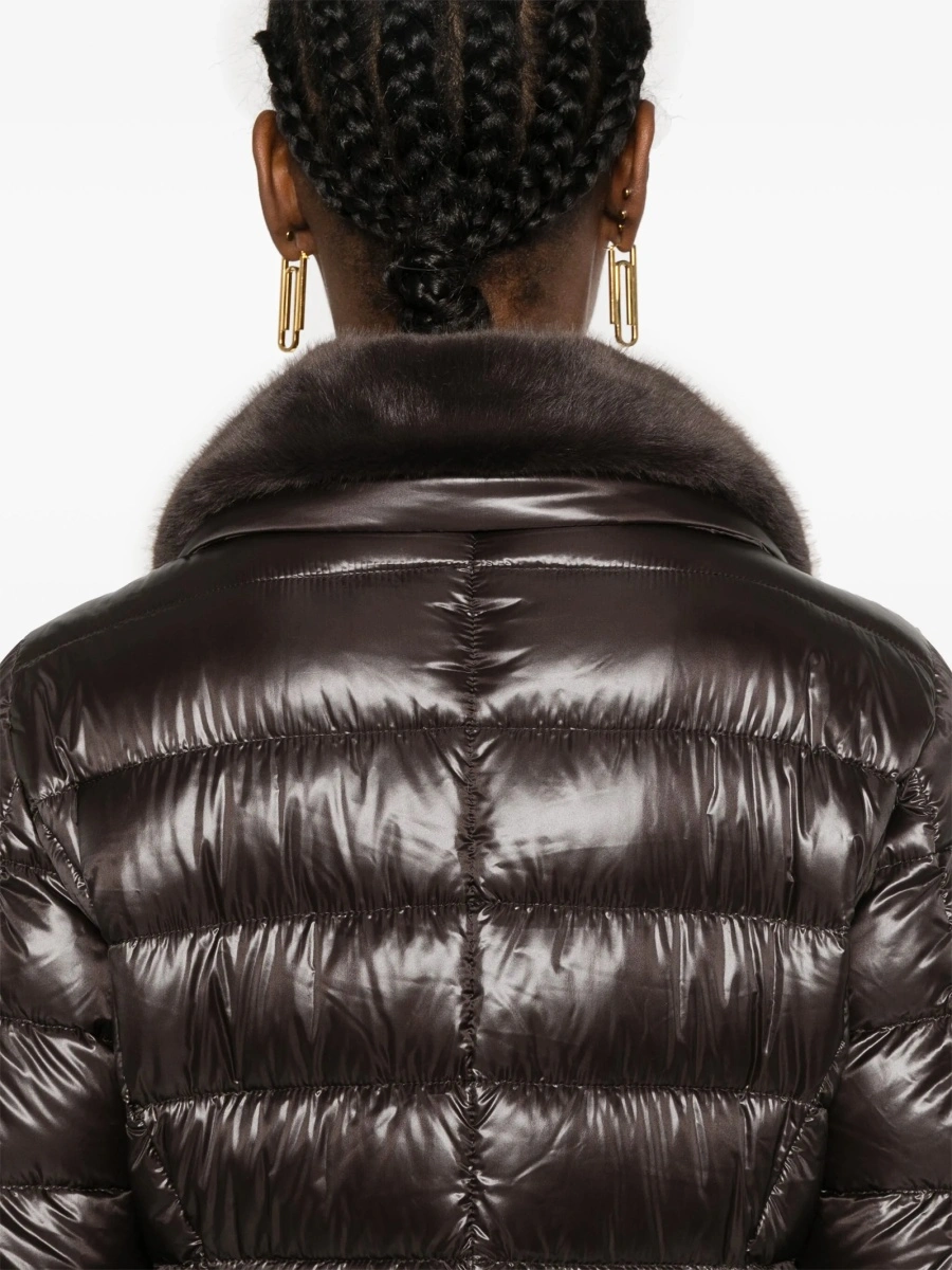 Geaca Oversize Herno maro din poliamida si polyester - Img 5