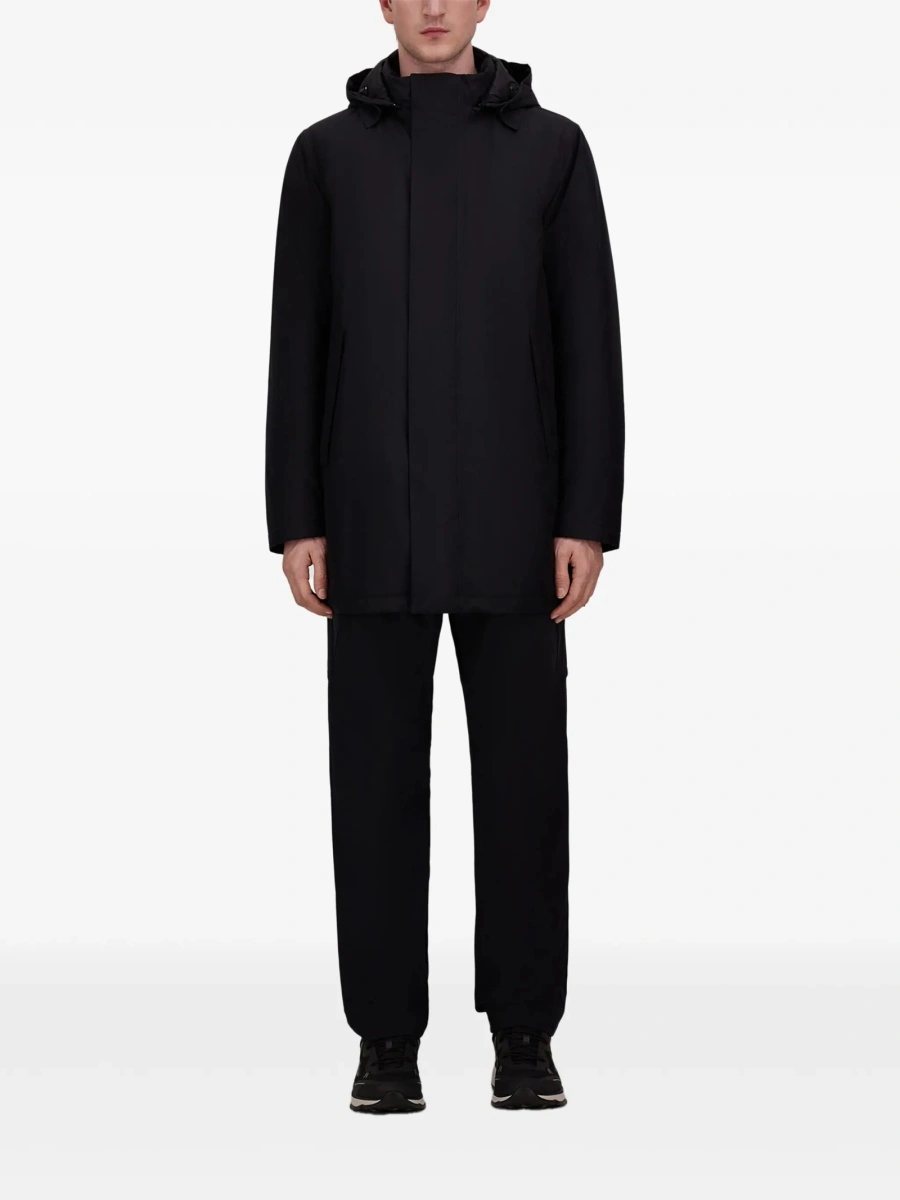 Geaca Parka Herno neagra din polyester - Img 3