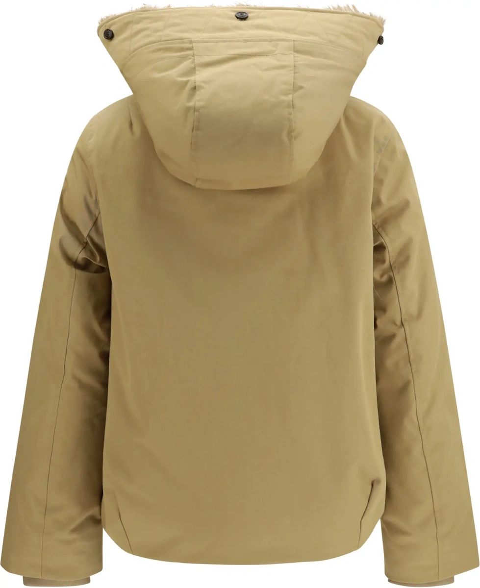 Geaca Parka Short Hooded Parka with fur trim - Img 2