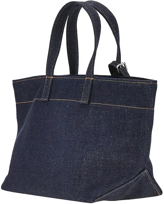 Geanta de mana A.P.C. Denim small 'Le Drummer Toile' bag - Img 2