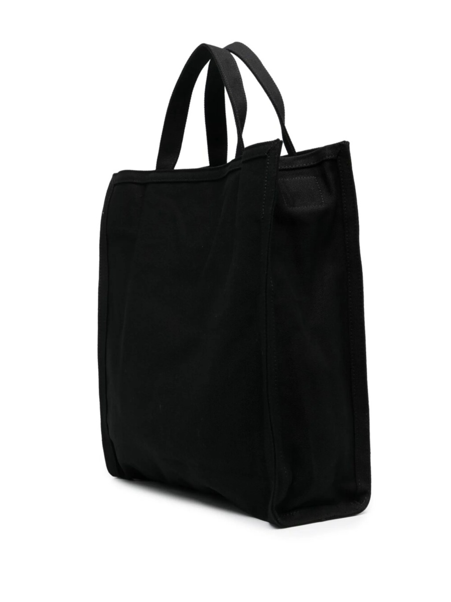 Geanta de mana A.P.C. neagra din bumbac - Img 3