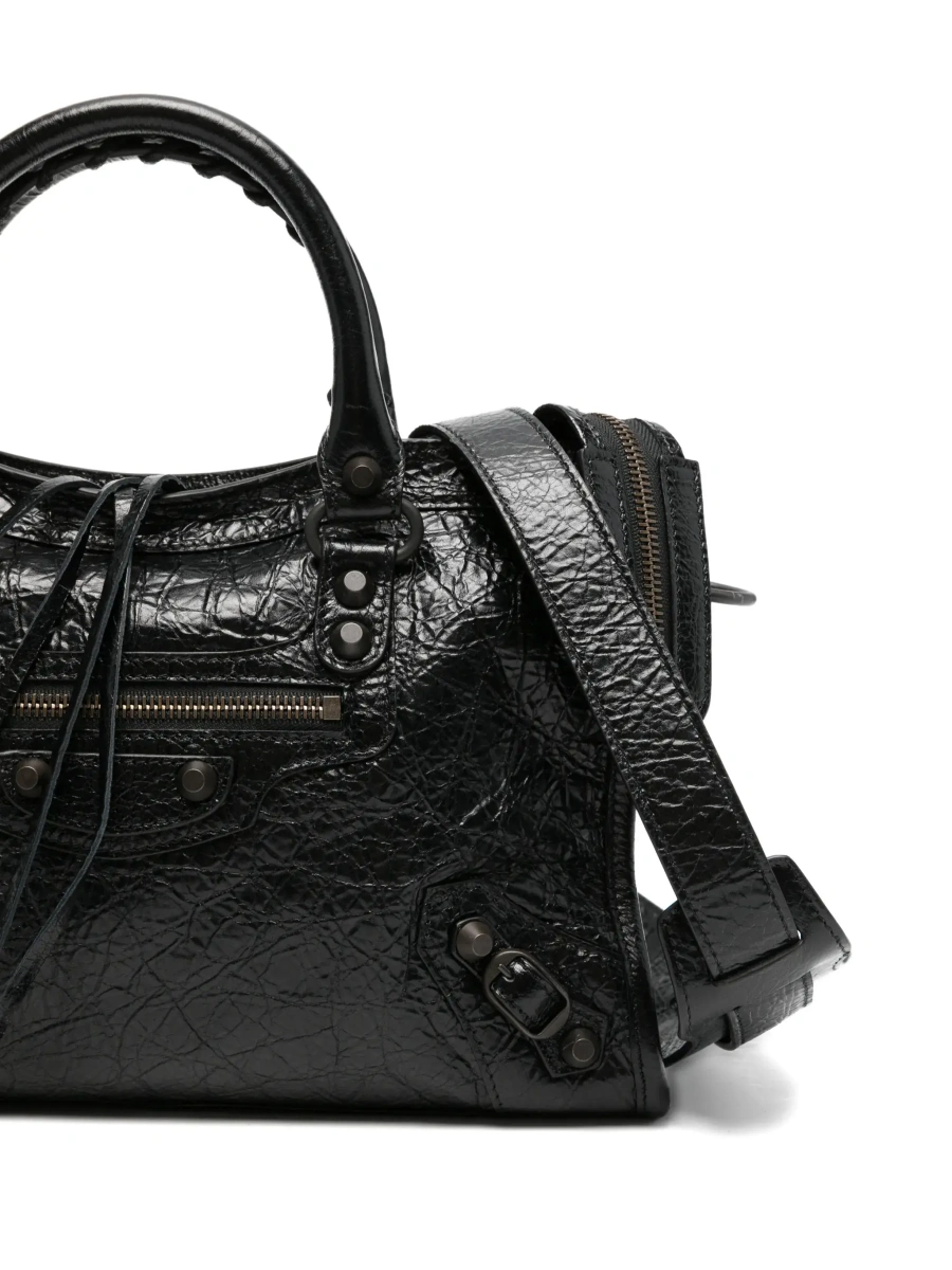 Geanta de mana Balenciaga 'City' neagra - Img 8