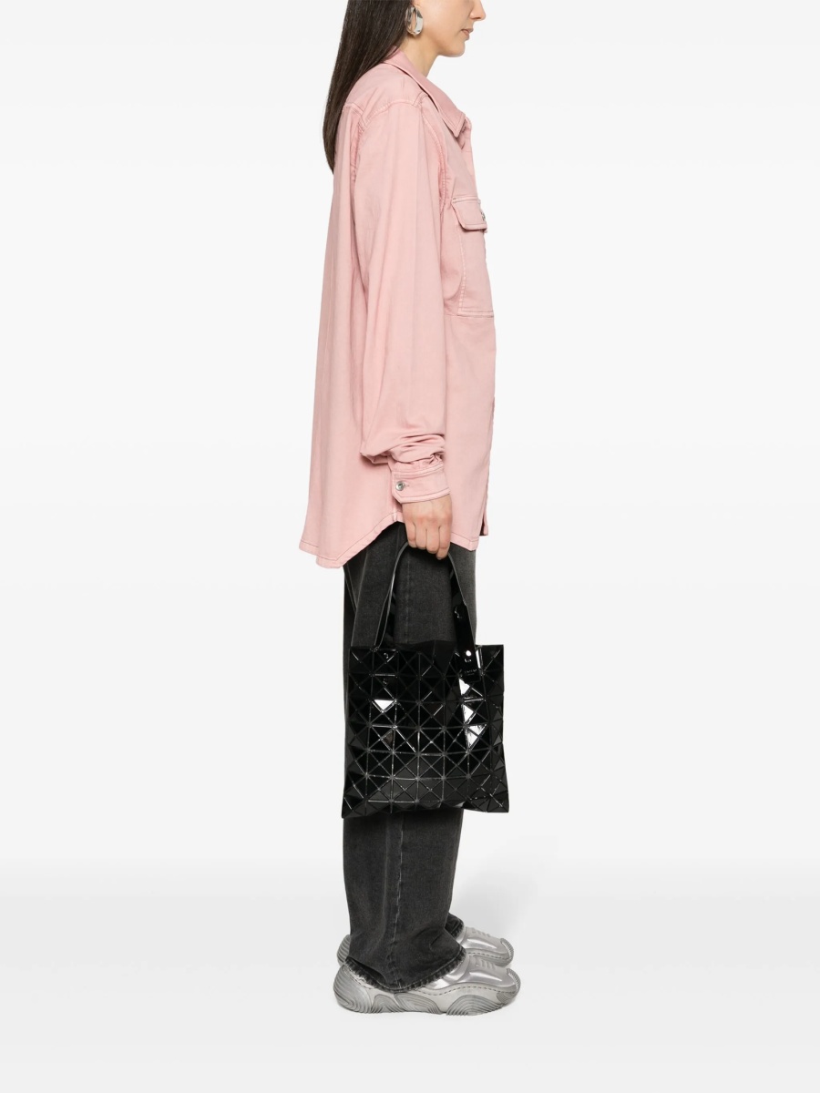 Geanta de mana BAO BAO ISSEY MIYAKE neagra din pvc si polyester - Img 2
