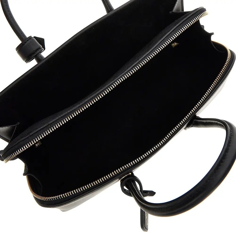 Geanta de mana Box leather small 'Delta' bag - Img 3