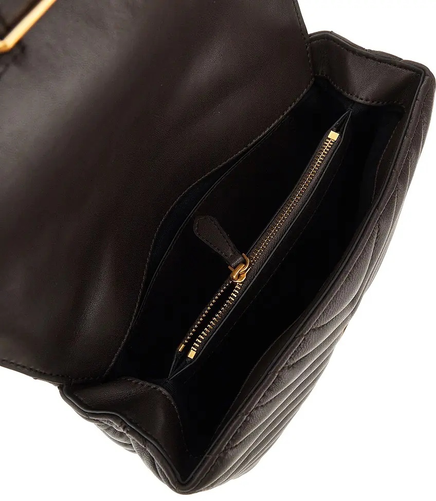 Geanta de mana Chevron nappa leather mini Love Lady Puff bag - Img 3