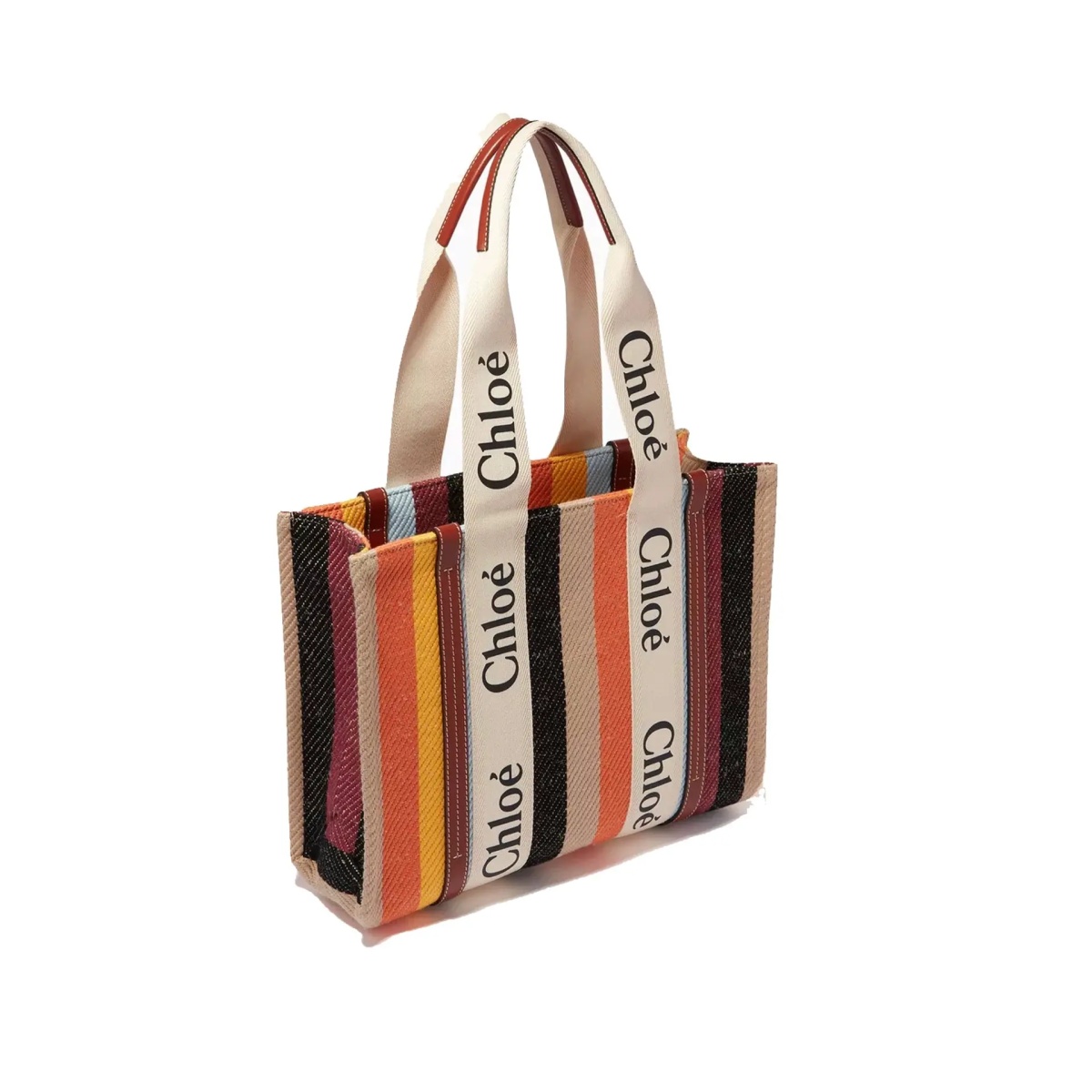 Geanta de mana Chloé Woody Medium Tote Bag - Img 2