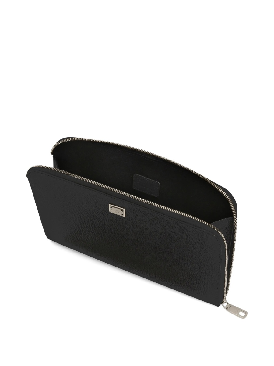 Geanta de mana Dolce &amp; Gabbana neagra din piele - Img 4