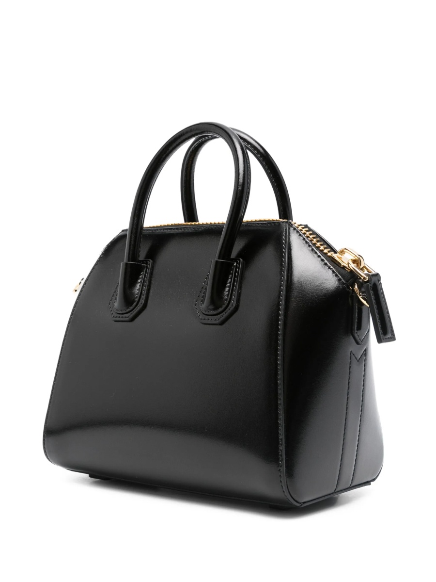 Geanta de mana Givenchy antigona neagra din piele - Img 3