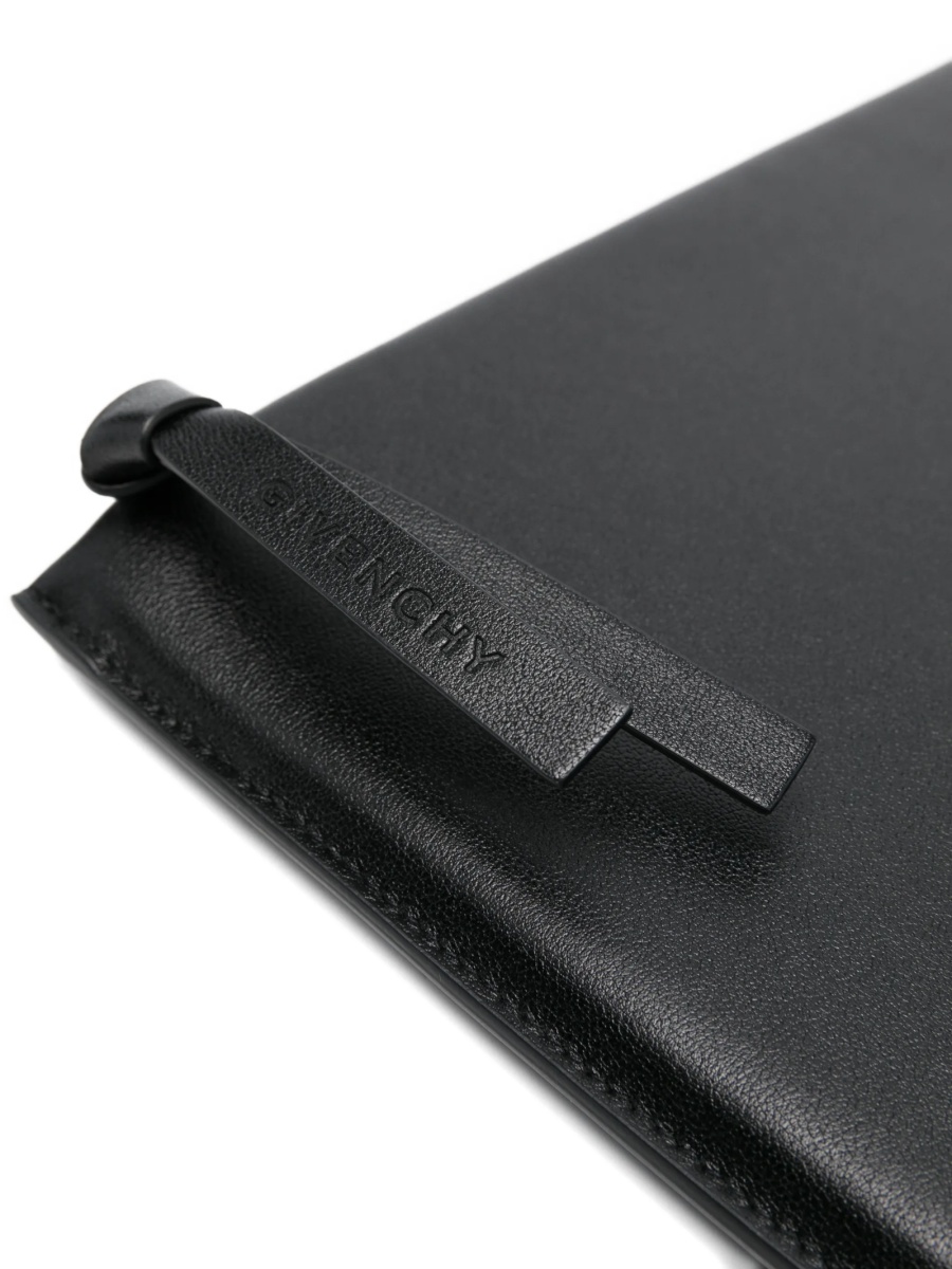 Geanta de mana Givenchy antigona neagra din piele - Img 4