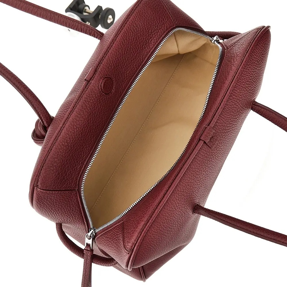 Geanta de mana Grained leather 'Turismo' bag - Img 3
