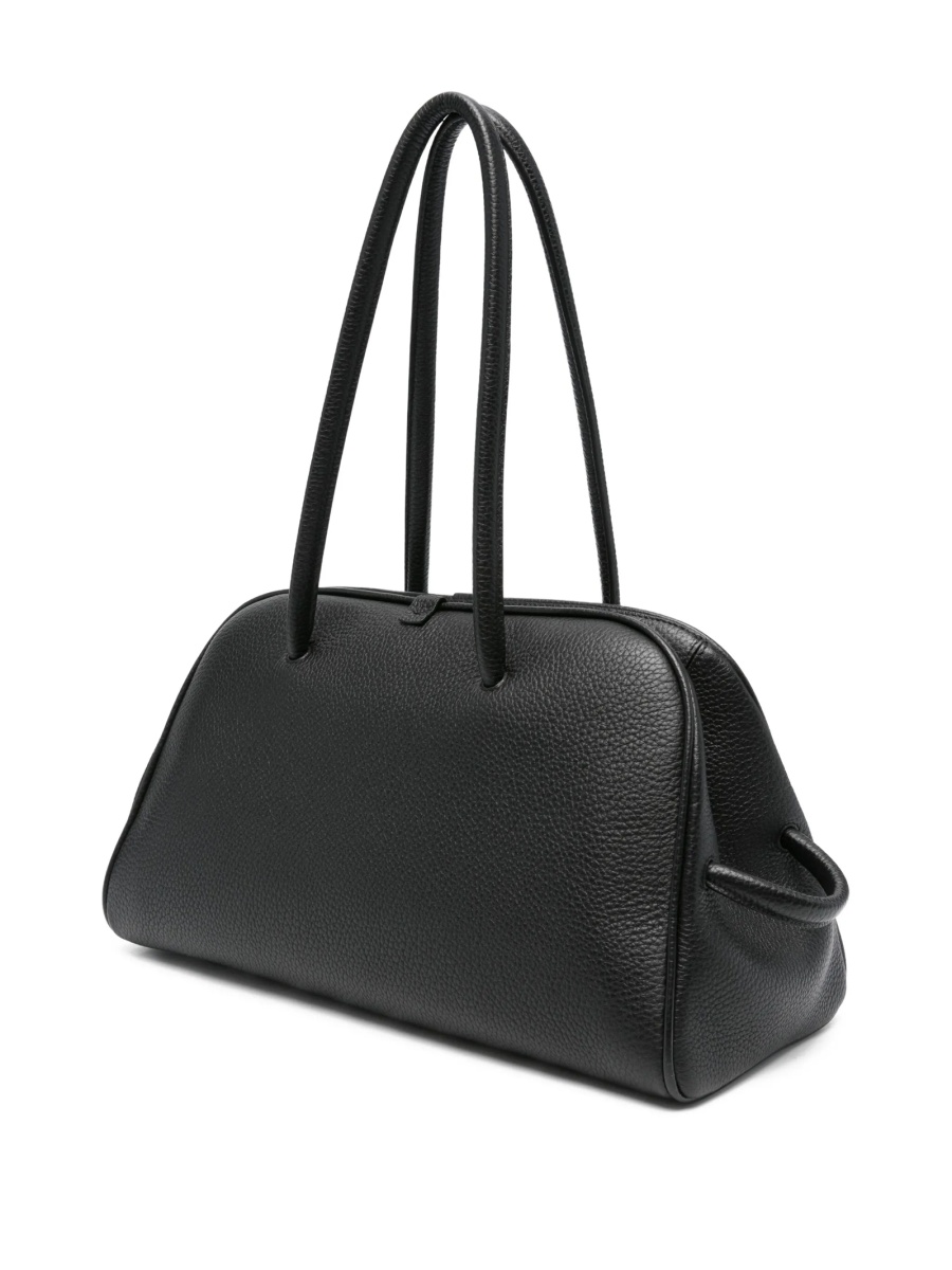 Geanta de mana JACQUEMUS neagra din piele - Img 3