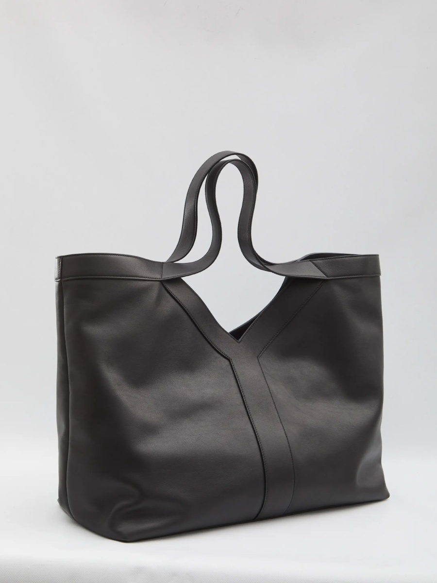 Geanta de mana Large Y Tote Bag In Leather - Img 2
