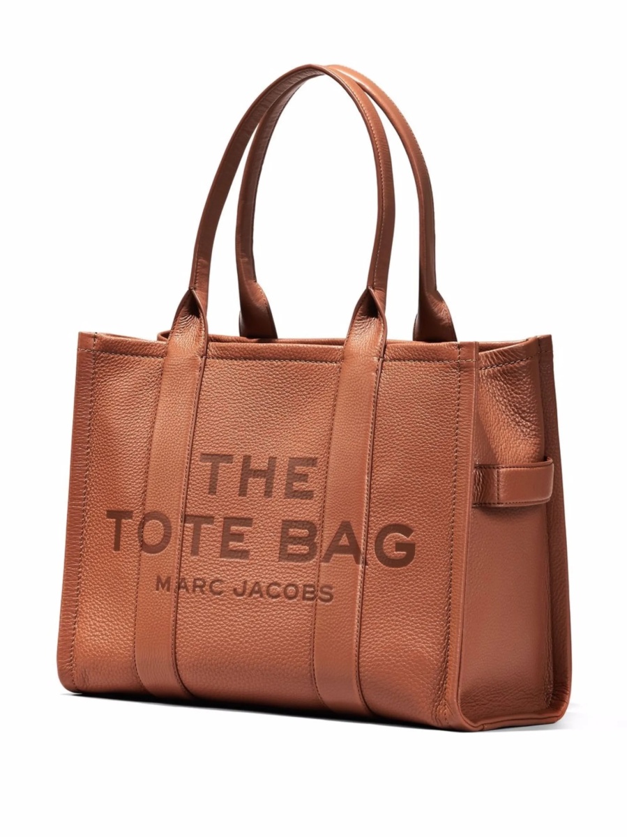 Geanta de mana Marc Jacobs maro din piele - Img 3