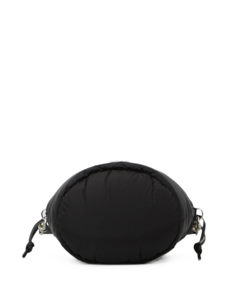 Geanta de mana Moncler neagra din poliamida - Img 3