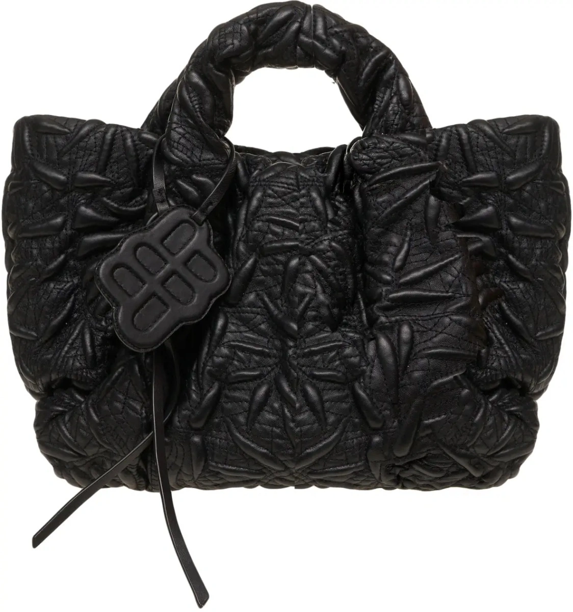 Geanta de mana Munthe neagra 'Lix Quilt' - Img 2