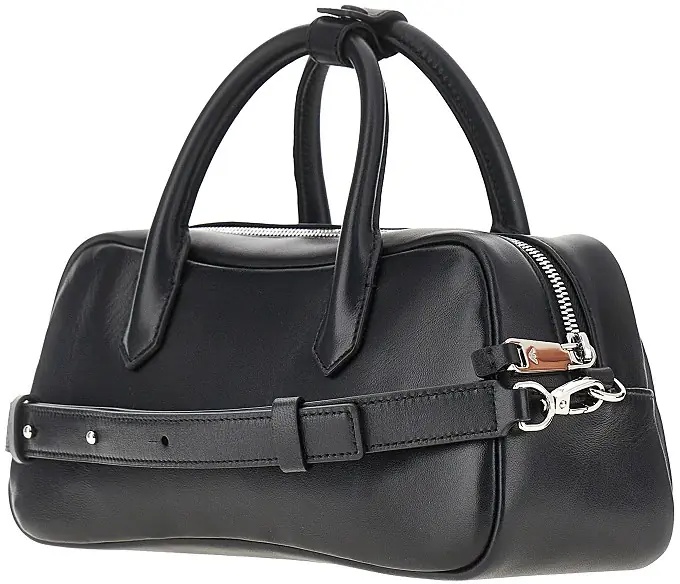 Geanta de mana Nappa leather medium bowling bag - Img 2