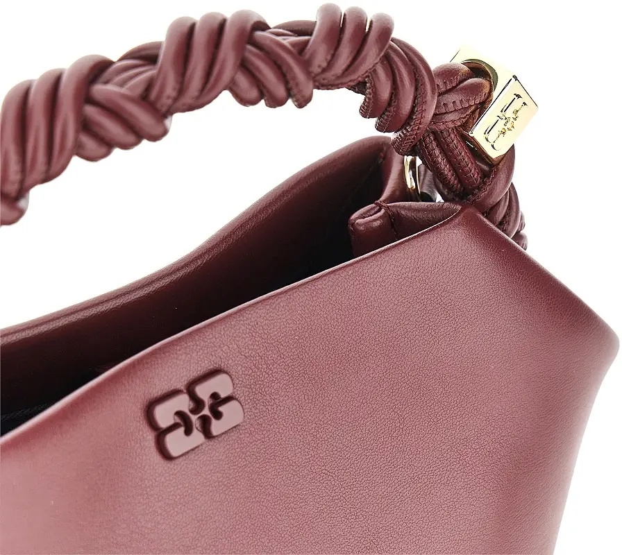 Geanta de mana Recycled leather 'Bou' mini bag - Img 4