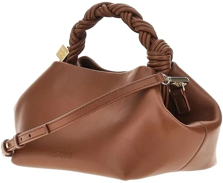 Geanta de mana Recycled leather small 'Bou' bag - Img 2
