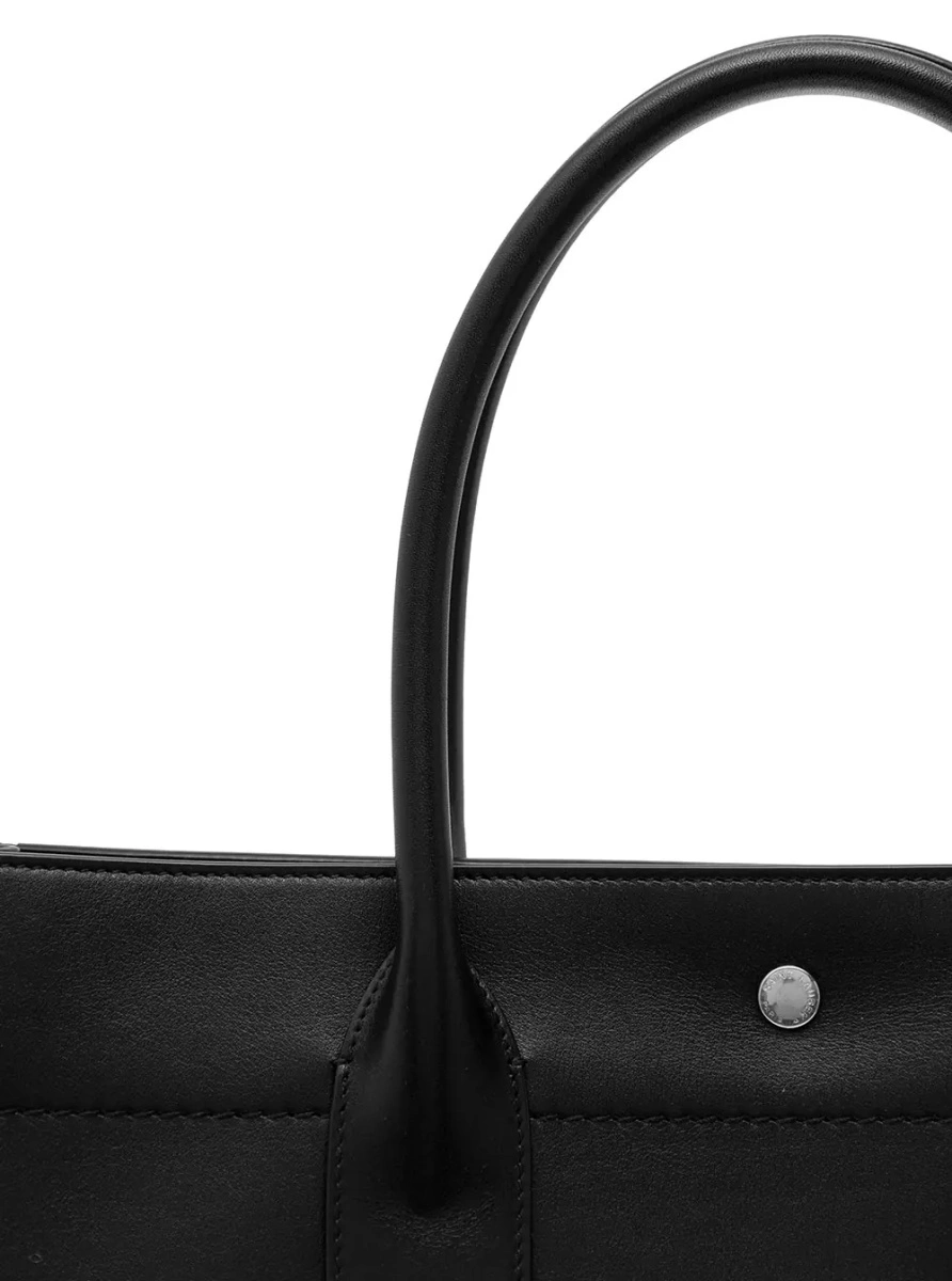 Geanta de mana Saint Laurent neagra din piele - Img 3