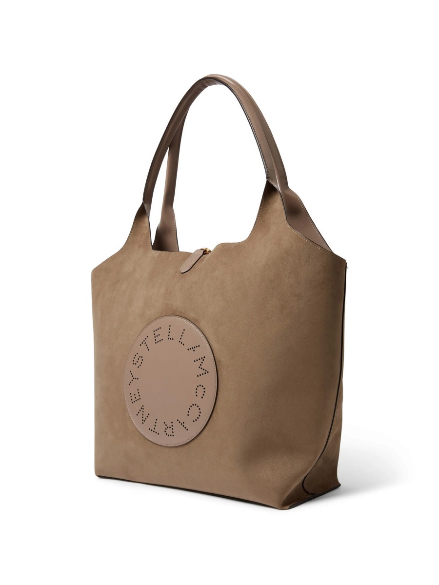 Geanta de mana Stella McCartney maro din polyester - Img 3