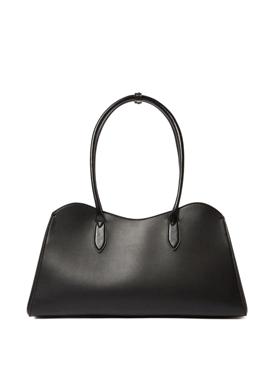 Geanta de mana Stella McCartney neagra din poliuretan - Img 2