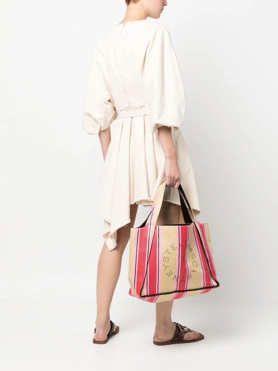 Geanta de mana Stella McCartney neutra din poliamida si polyester - Img 2