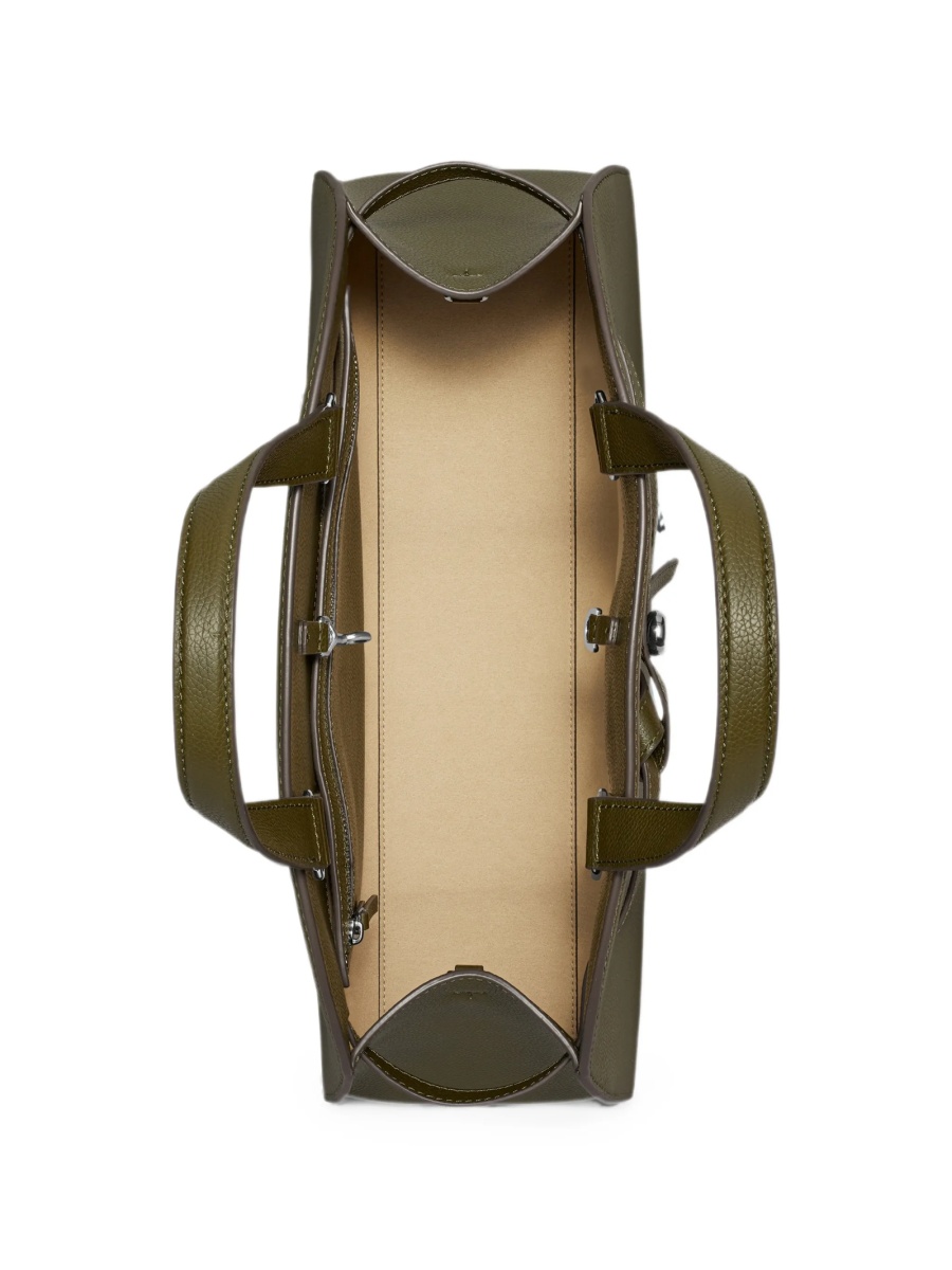 Geanta de mana Tory Burch verde din piele - Img 3