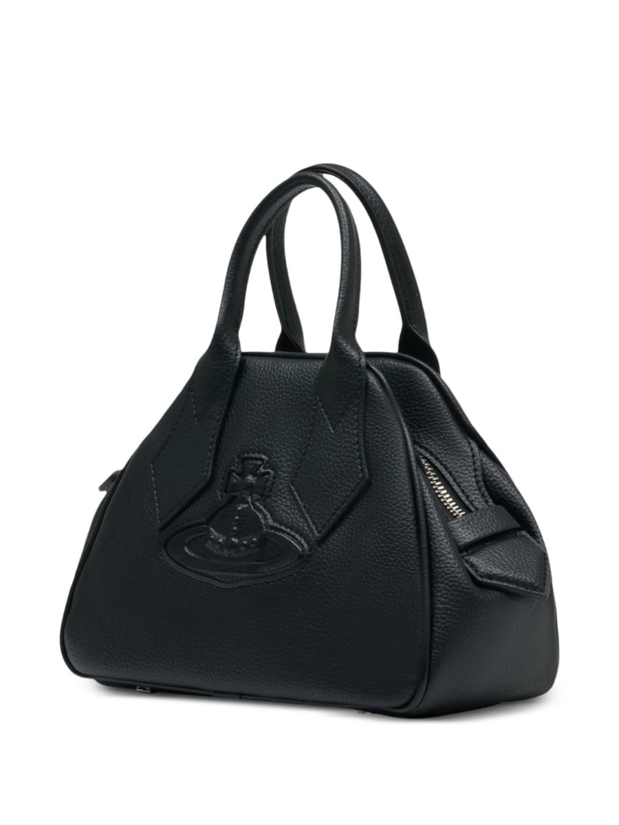 Geanta de mana Vivienne Westwood neagra din piele eco - Img 2