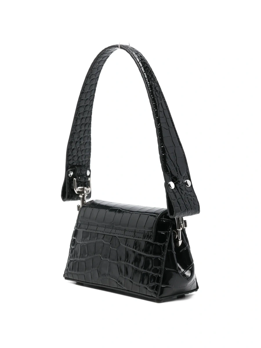 Geanta de mana Vivienne Westwood neagra din piele 'Hazel' - Img 5