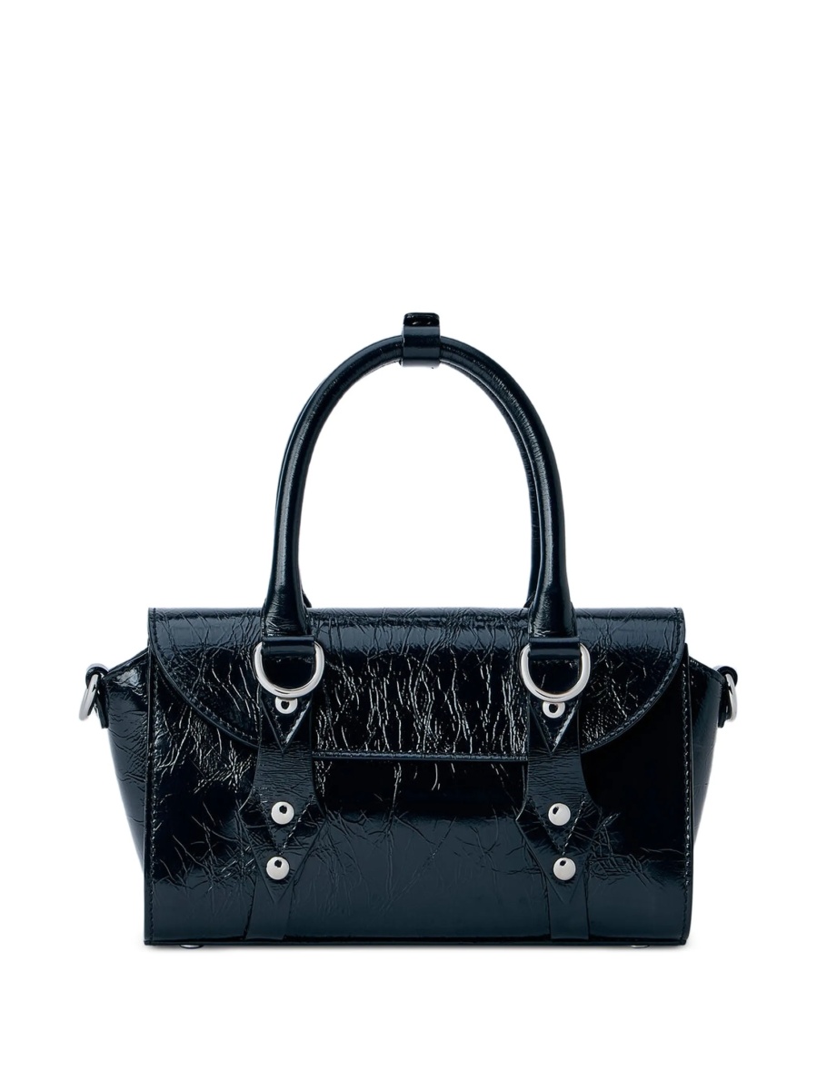 Geanta de mana Vivienne Westwood neagra din piele - Img 2