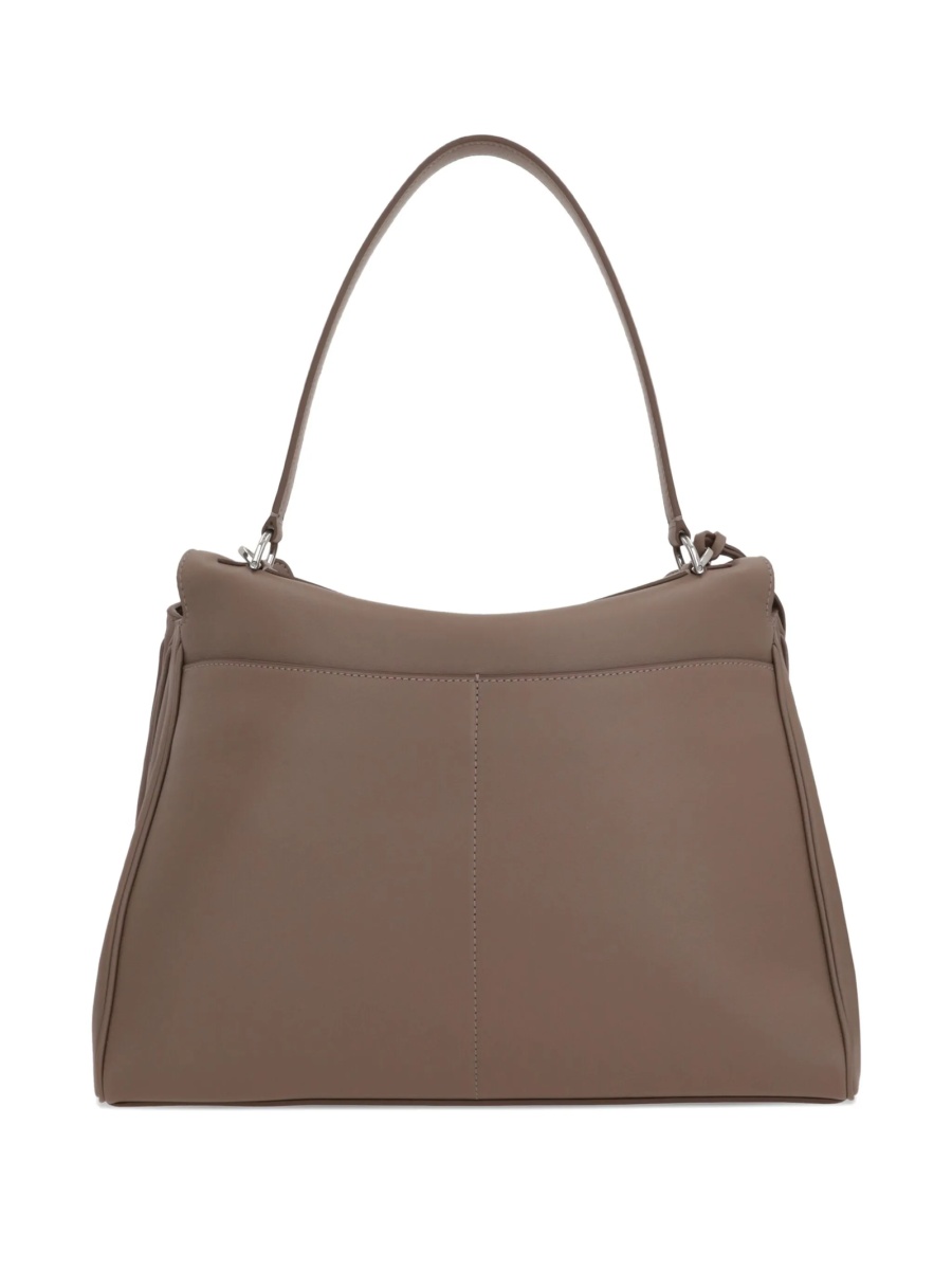 Geanta de umar Balenciaga maro din piele - Img 2