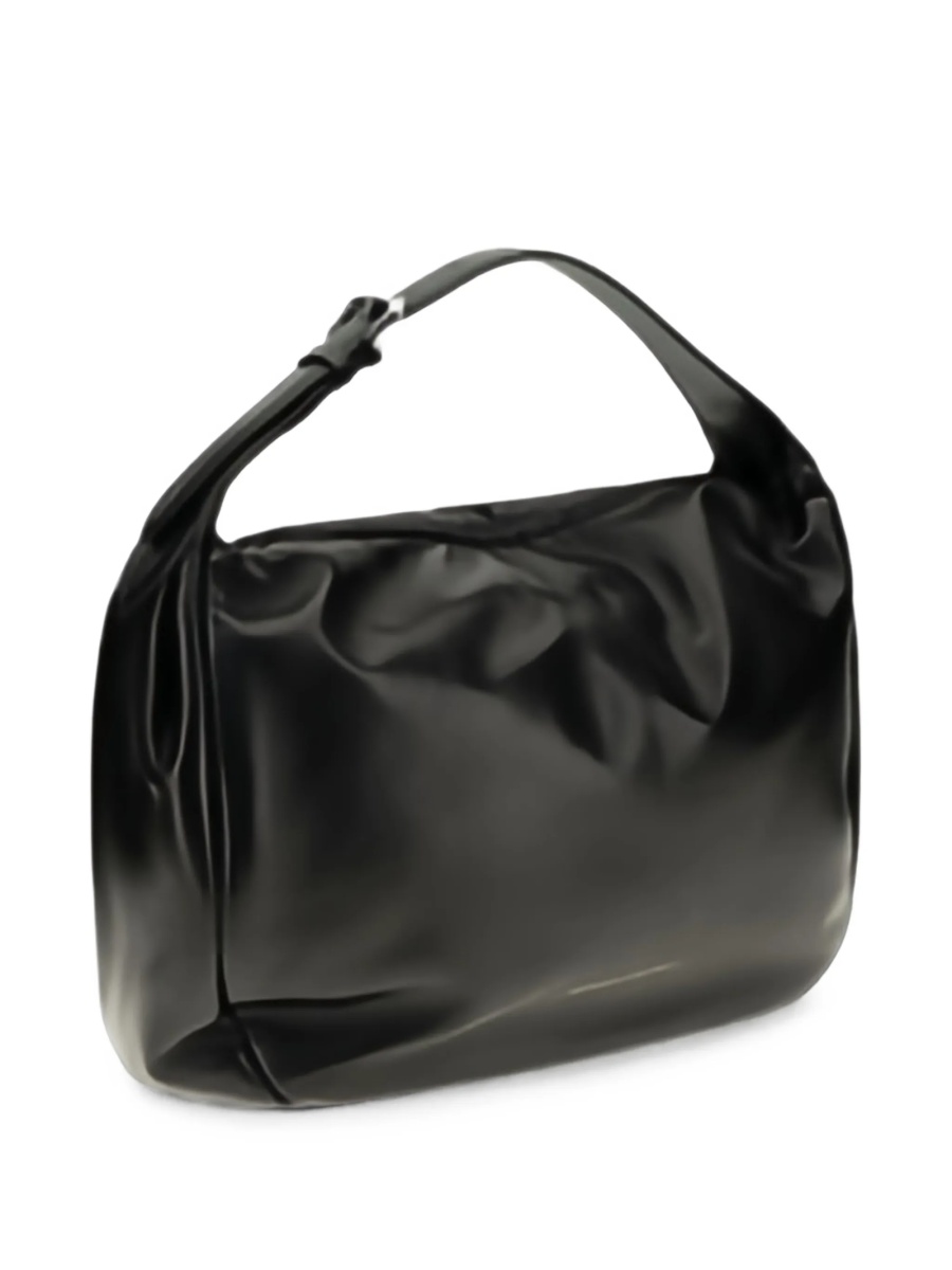 Geanta de umar Brunello Cucinelli neagra din piele - Img 4