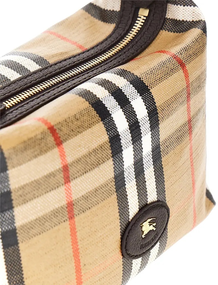 Geanta de umar Check canvas 'Highlands' shoulder bag - Img 4
