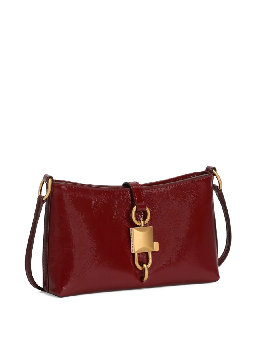 Geanta de umar Dolce &amp; Gabbana rosie din piele - Img 4