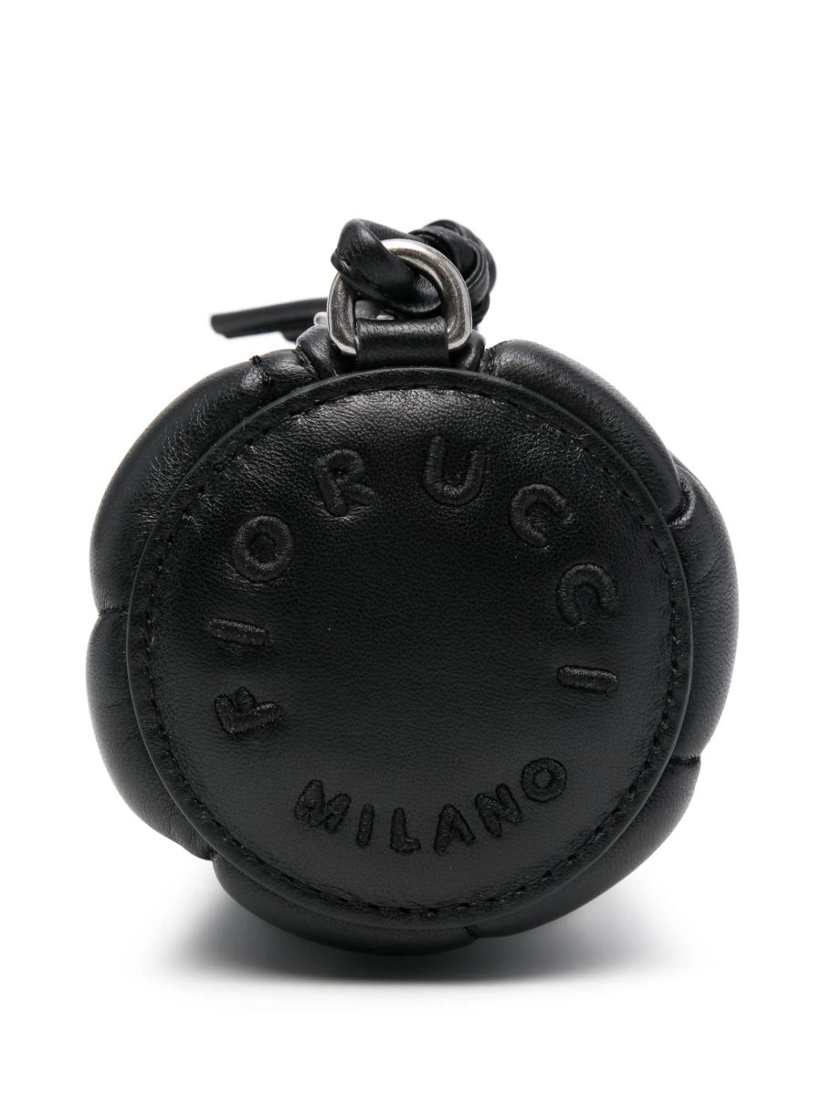 Geanta de umar Fiorucci neagra din piele - Img 4
